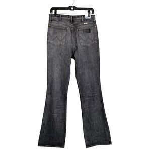 Wrangler Westward 626 High Rise Boot Denim Jeans Womens 30x34 Black EarthWash